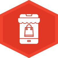 Online Shop Icon Design Symbol vector