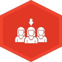 New Hire Icon Design Symbol vector