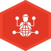 Outsource Icon Design Symbol vector