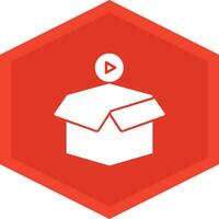 Package Icon Design Symbol vector