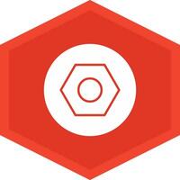 Nut Icon Design Symbol vector