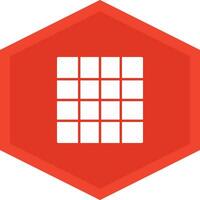 Grid Icon Design Symbol vector
