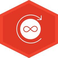 Infinite Icon Design Symbol vector