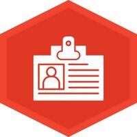 Id Card Icon Design Symbol vector