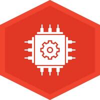 Cpu Icon Design Symbol vector