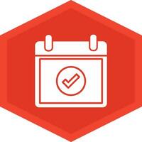 Correct Icon Design Symbol vector