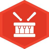 Drum Icon Design Symbol vector