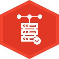 Database Icon Design Symbol vector