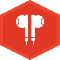 Earbuds Icon Design Symbol vector