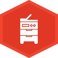 Copy Machine Icon Design Symbol vector