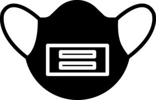 Dust Mask Icon Design Symbol vector