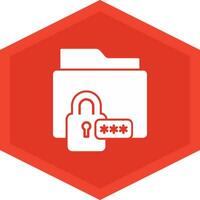 Data Encryption Icon Design Symbol vector