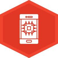 Cpu Icon Design Symbol vector