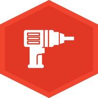 Drilling Machine Icon Design Symbol vector
