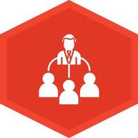 Delegate Icon Design Symbol vector