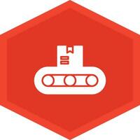 Conveyor Belt Icon Design Symbol vector