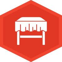Dining Table Icon Design Symbol vector