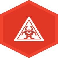 Biological Hazard Icon Design Symbol vector