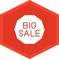 Big Sale Icon Design Symbol vector