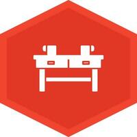 Coffee Table Icon Design Symbol vector
