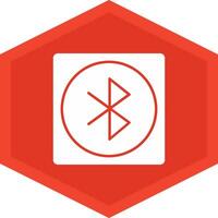 Bluetooth Icon Design Symbol vector