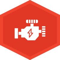 Car Engine Icon Design Symbol vector