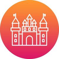 Castle Icon Design Symbol vector