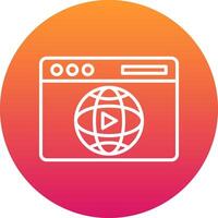 Website Icon Design Symbol vector