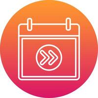 Tomorrow Icon Design Symbol vector