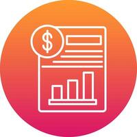 Statement Icon Design Symbol vector