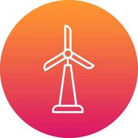Wind Turbine Icon Design Symbol vector