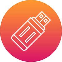Usb Flash Drive Icon Design Symbol vector