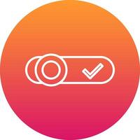 Toggle Icon Design Symbol vector
