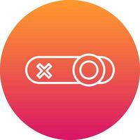 Toggle Icon Design Symbol vector