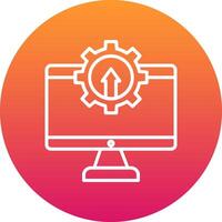 Upgrade Icon Design Symbol vector