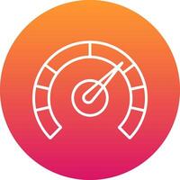 Speed Test Icon Design Symbol vector