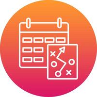 Strategy Icon Design Symbol vector
