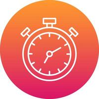 Timer Icon Design Symbol vector