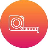 Tape Measure Icon Design Symbol vector