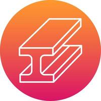 Steel Icon Design Symbol vector