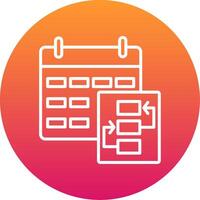 Plan Icon Design Symbol vector