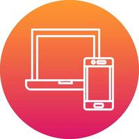 Responsive Icon Design Symbol vector