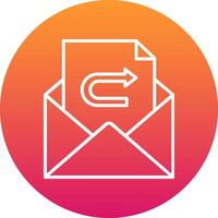 Reply Message Icon Design Symbol vector