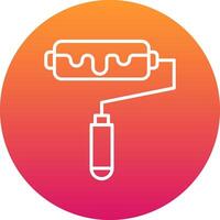 Roller Icon Design Symbol vector