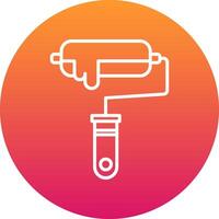 Paint Roller Icon Design Symbol vector