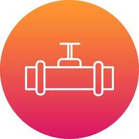 Pipe Icon Design Symbol vector