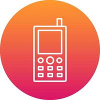 Mobile Phone Icon Design Symbol vector