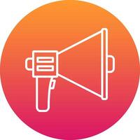 Megaphone Icon Design Symbol vector