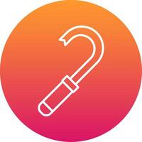 Pry Bar Icon Design Symbol vector