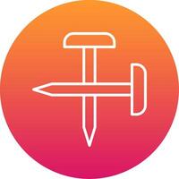Nails Icon Design Symbol vector